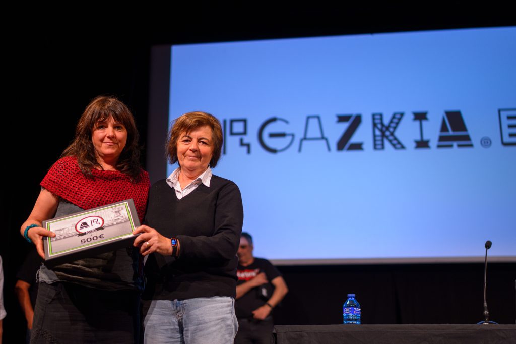 Aitziber Abasolo, ganadora por Bizkaia desde Navarra