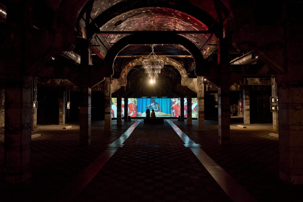 Fotografías de la exposición Ofertorio de Greta Alfaro ©Matadero Madrid - Arde Visual - Fernando Tribiño