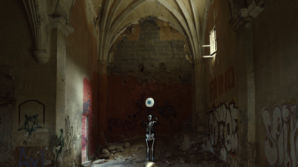Fotogramas de la videoinstalación ©Greta Alfaro, VEGAP, Madrid, 2026