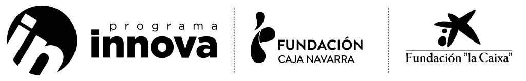 LOGOTIPO PROGRAMA INNOVA FUNDACIÓN CAJA NAVARRA Y FUNDACIÓN LA CAIXA